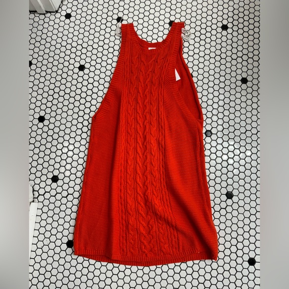 NWT somedays Lovin sleeveless knit tunic sweater size small - Picture 1 of 5